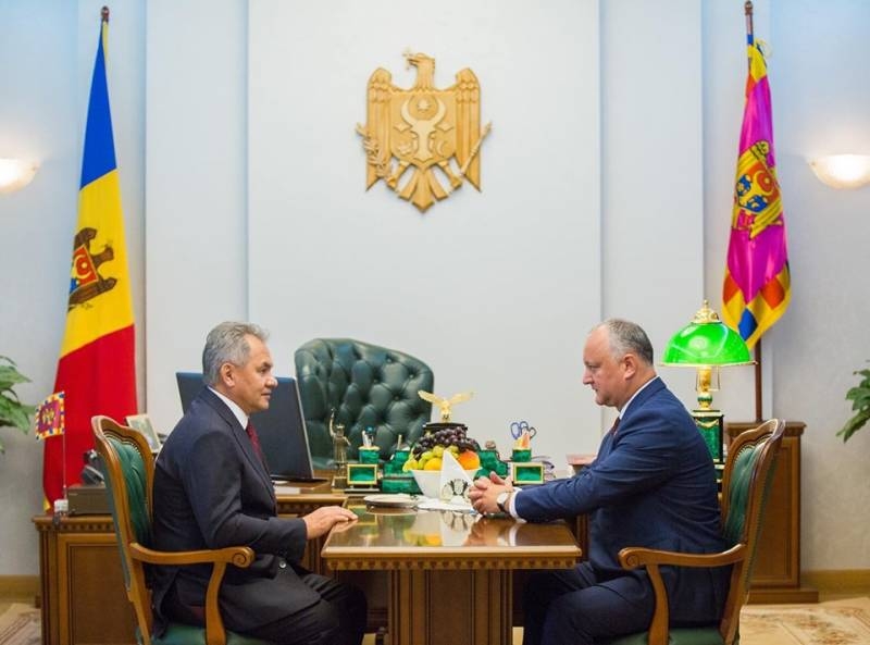 Shoigu arrived in Chisinau to celebrate the anniversary of the liberation of Moldova