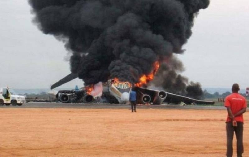 Ukraine has lost a third military transport Il-76 in Libya