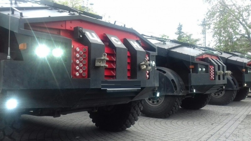 Compiled top 3 most unusual armored cars in the world