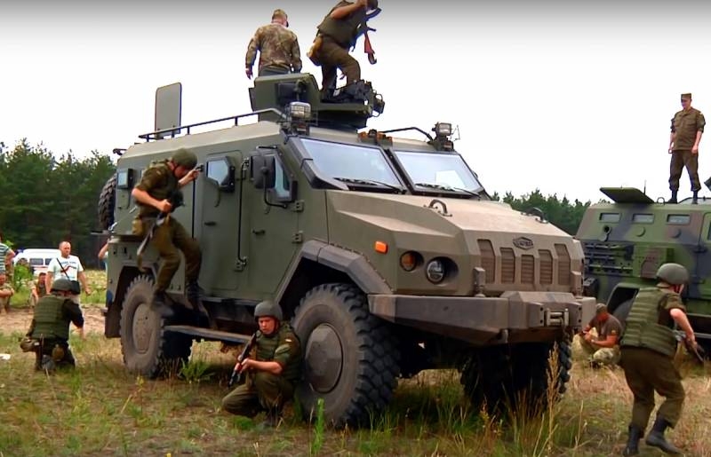 Ukrainian MRAP promise to improve the results of their operation in the Donbass