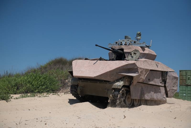 Израиль представил три демонстратора технологий "умной" armored vehicles