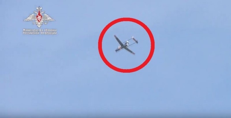 Минобороны РФ опубликовало видео первого полета беспилотника «Форпост-Р»