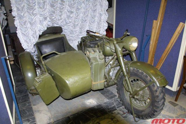 TMZ-53: motocicleta con tracción total, no llegar a los campos de batalla 