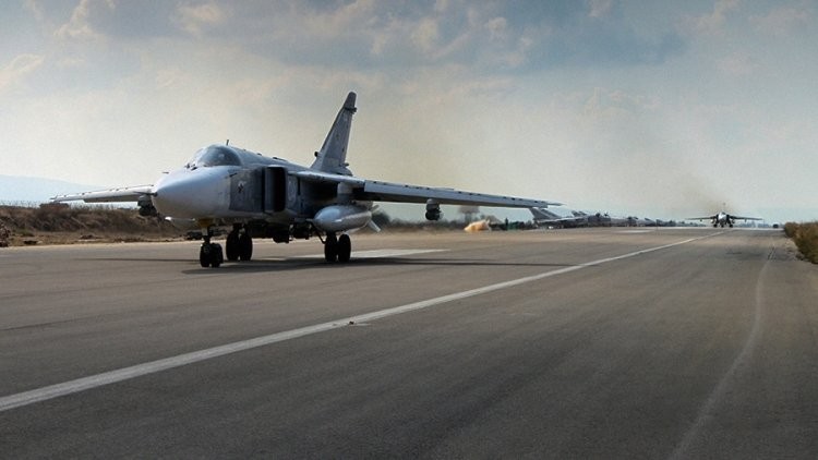 Gunmen fired in the direction of the Russian air base in Syria's three shells