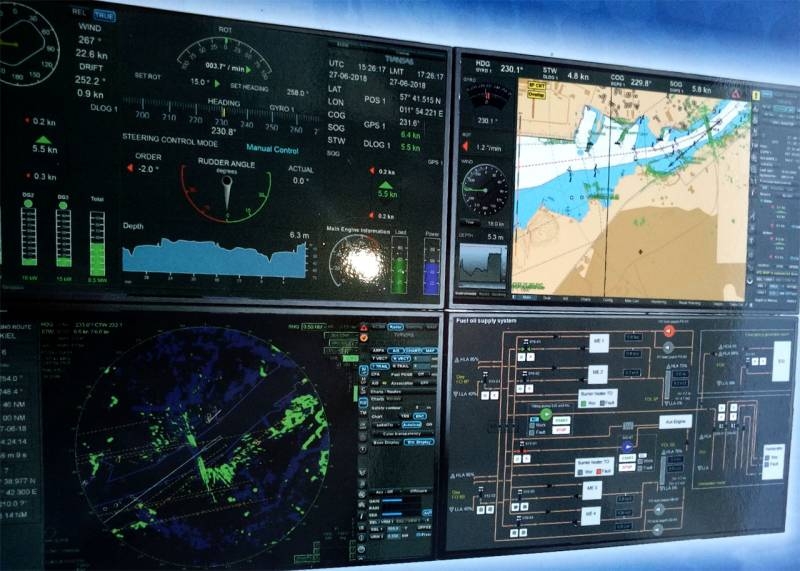 Российские разработчики представили «Видеостену» TSS/NAV-MD для кораблей и судов