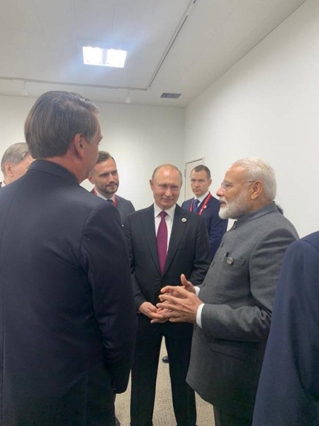 In India, appreciated the way to circumvent US sanctions CAATSA military trade with Russia