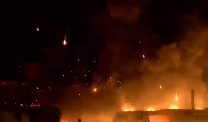 En Turquía se produjo un incendio con explosiones en una instalación militar cerca de la frontera con Siria.