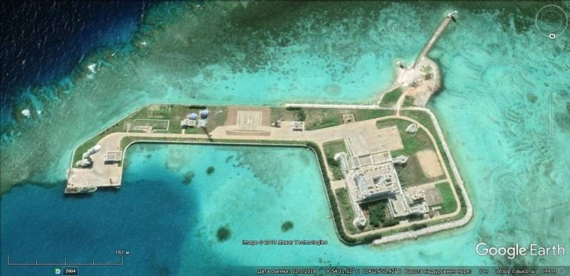 Усиление военного присутствия КНР в Южно-Китайском море путём возведения искусственных островов