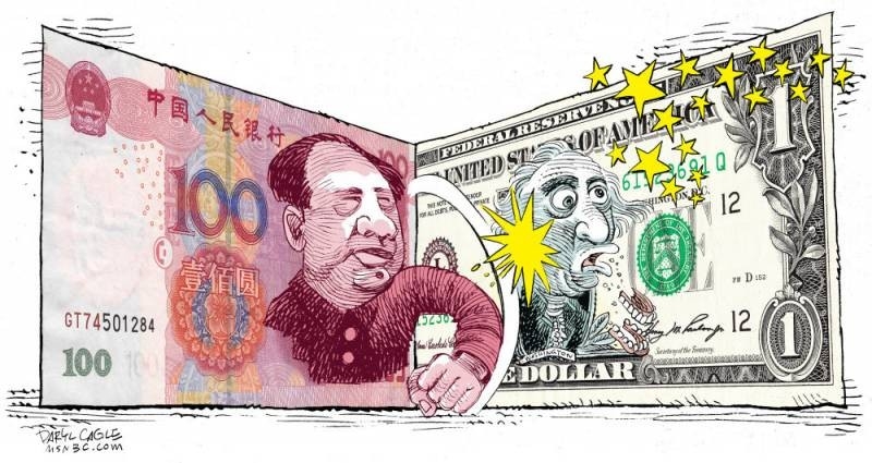 Слабость — это сила. With the yuan is no dollar is not terrible!