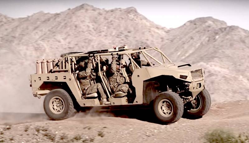 The US Army selects perspective desantiruemye SUV