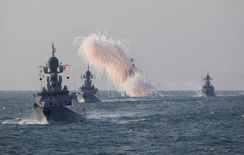 在: Российский ВМФ стремительно превращается в региональный флот