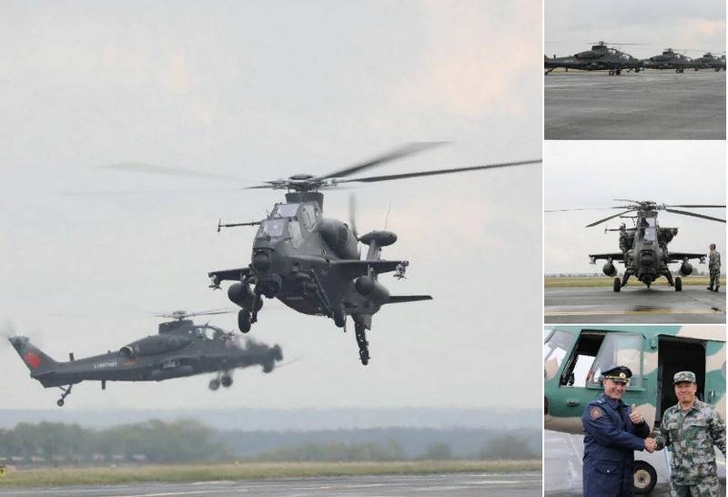 In Chelyabinsk airport landed the Chinese attack helicopters