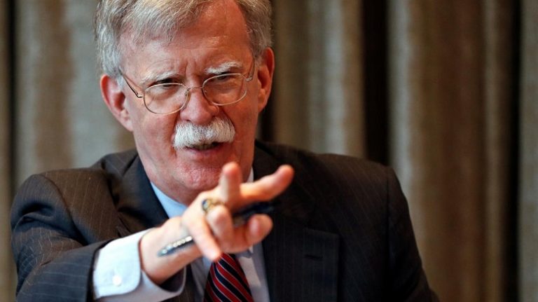 Political pause John Bolton will be short-lived