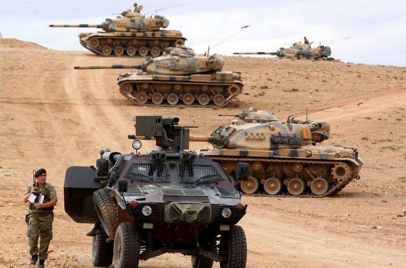 Erdogan said the Turkish army ready for military operations and Syria