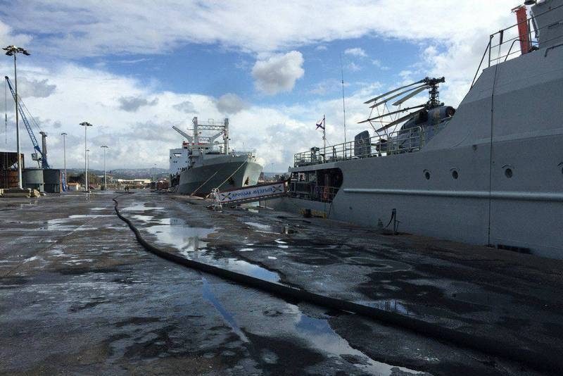 Russia opens a ship repair facility in paragraph MTO at the Syrian port of Tartus