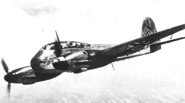 Avions de combat: combattants «Messerschmitt» Ме-210 и Ме-410 