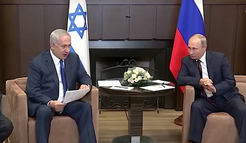 Reclamado, что Москва якобы пригрозила Израилю сбивать бомбящие Сирию самолёты