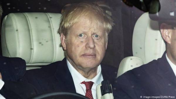 Kokainschik Boris Johnson received a harsh response from the Ministry of Foreign Affairs