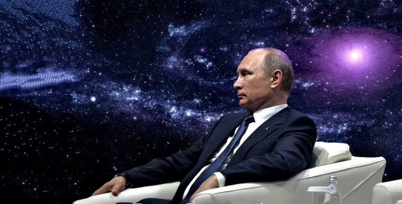 Putin tells, who killed Kennedy, and the Americans were on the Moon?
