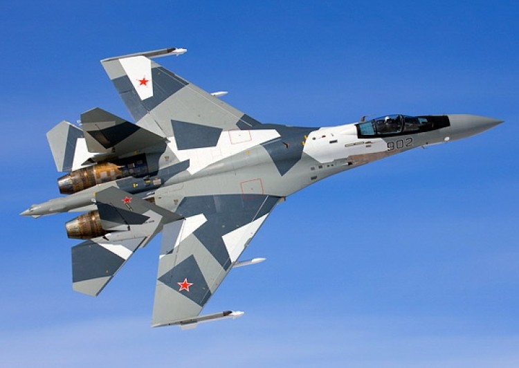 Russian fighter Su-35 arrived in Turkey on an exhibition «Tehnofest»