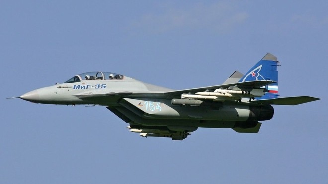 The manufacturer reported specifications of the latest MiG-35