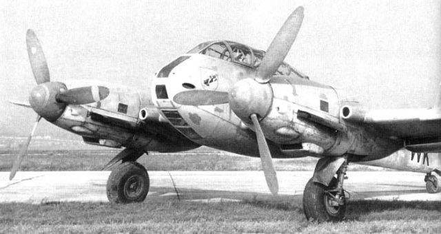 Aeronave de combate: luchadores «Messerschmitt» Ме-210 и Ме-410 