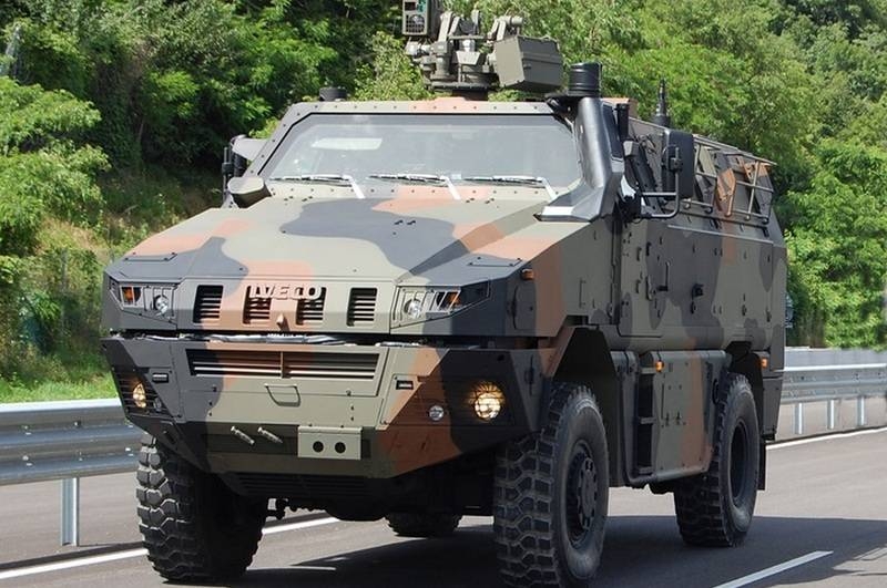 Netherlands Army transplanted on armored vehicles from Iveco