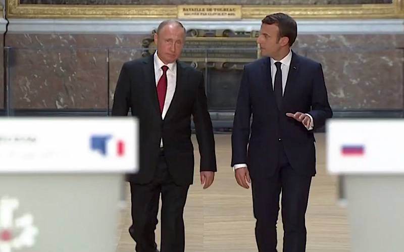 French president arrives in Moscow for Victory Parade