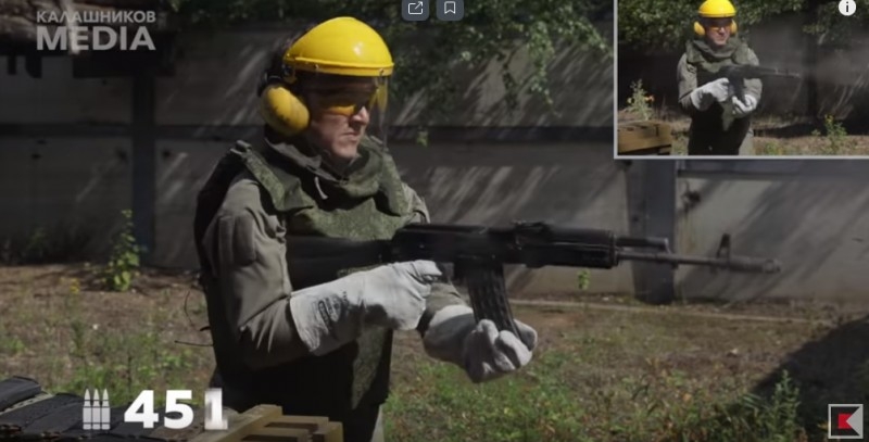 «Kalashnikov» показал экстремальный ролик безостановочной стрельбы АК-74М