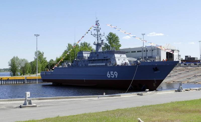 minesweeper project 12700 "Владимир Емельянов" started sea trials