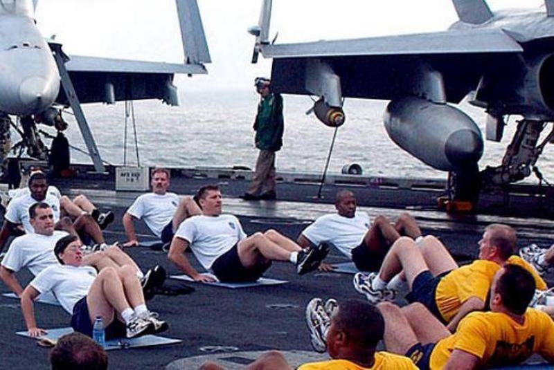 US Navy took first place in the military with obesity