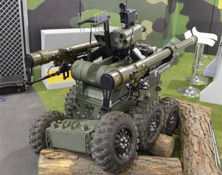 In Poland, we have developed a robotic platform with MANPADS