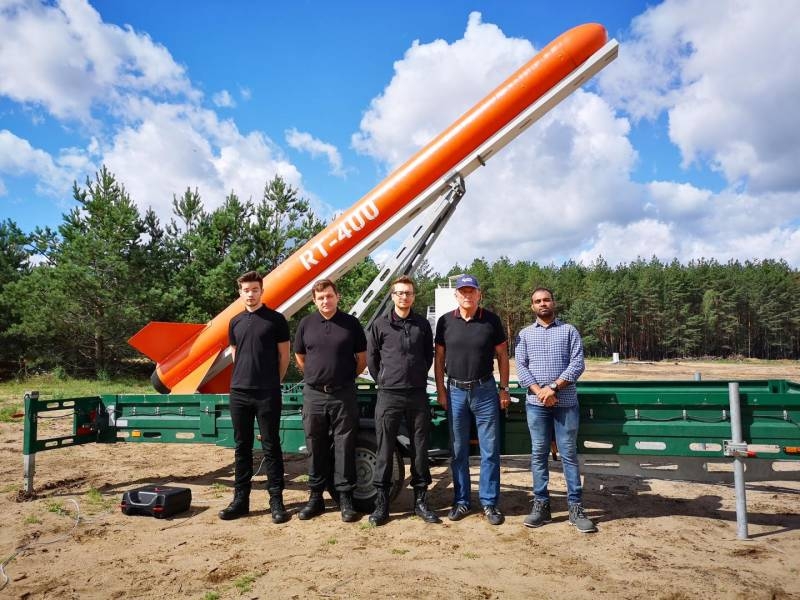В Литве разработали натурную имитацию комплекса ПВО со стеклопластиковой ракетой