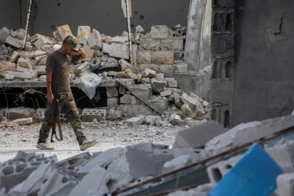 俄罗斯记者探访叙利亚伊德利卜省被叙利亚政府军解放的一座城市