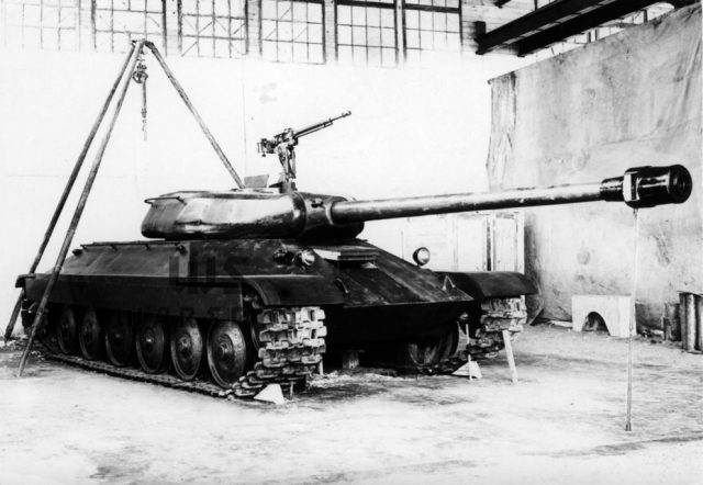 Complicated history of development of the Soviet heavy tank IS-6 