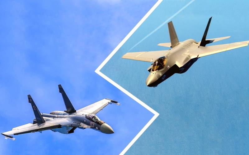 Американцы о бое Су-35 с F-35: Мы не знаем, сработает ли наш «стелс»