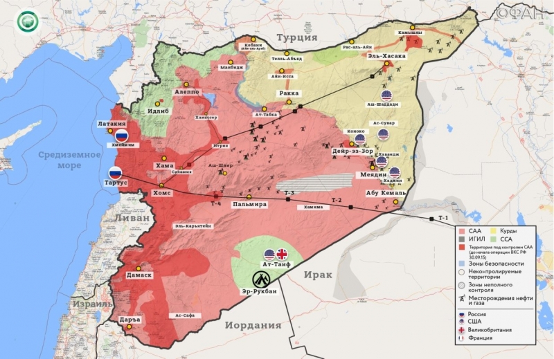 叙利亚新闻 23 十月 19.30: США способствуют возрождению ИГ*, курды-террористы подозреваются в установке СВУ в Ракке