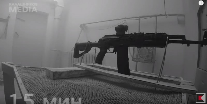 «Kalashnikov» showed video of extreme tests AK-201