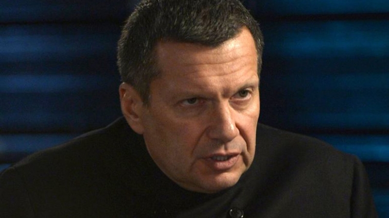 Соловьев заявил, что Украине не позволят установить военный контроль на границе с Россией