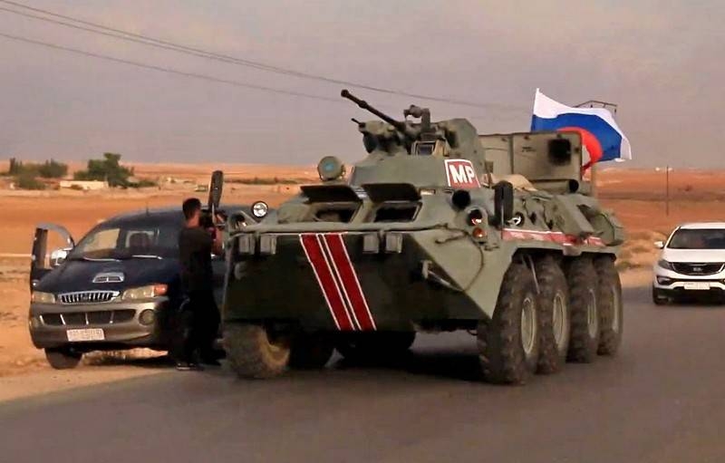 Рота российской военной полиции вошла в Кобани на севере Сирии