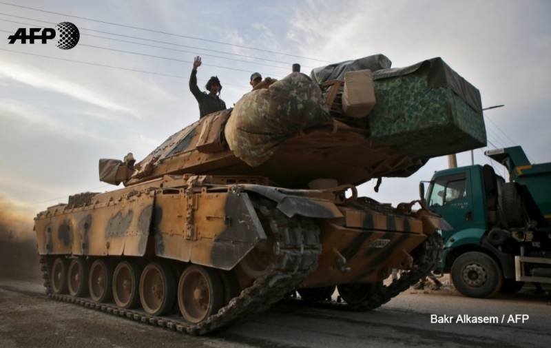 Турецкие танки М-60 шли на курдов с украинским комплексом защиты