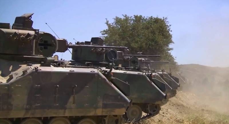 New Turkish armored vehicles convoy entered Syria