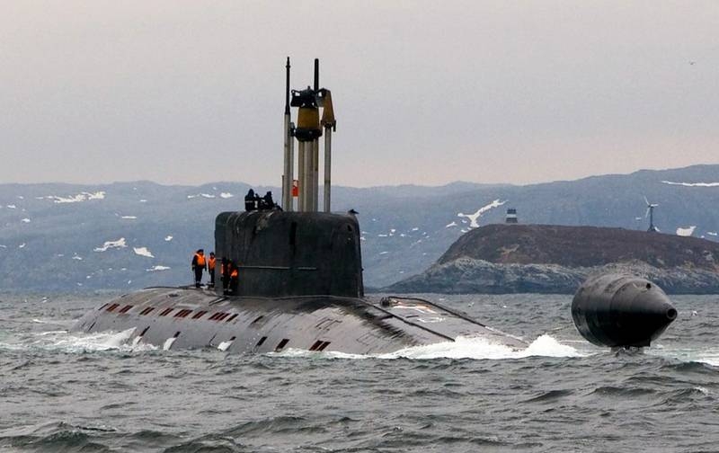 Russian nuclear submarine will test the weapon in the Norwegian Sea