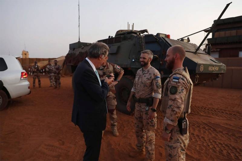 Франция похвалила эстонских солдат за оказываемую помощь в Мали