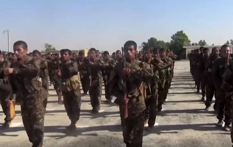 Курдские отряды покидают 30-км зону на севере Сирии