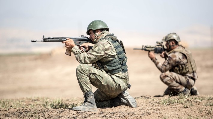 Turkish troops recaptured the Kurdish half of Ras al-Ain