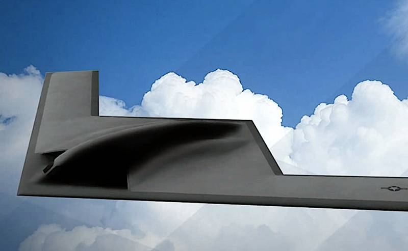 US formed a squadron test prospective strategic bomber