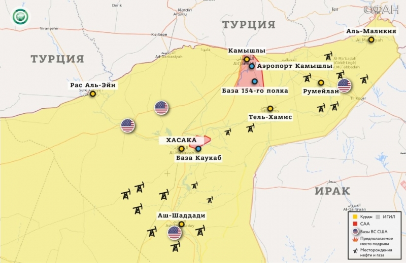 Syria the results of the day on 27 October 06.00: US cashing in on Syrian oil, CAA * IG repel the attack in Homs