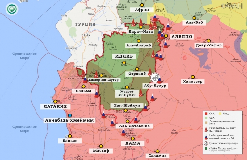 Nouvelles de Syrie 14 Octobre 22.30: исход британских войск из Сирии, нейтрализованы 500 боевиков SDF