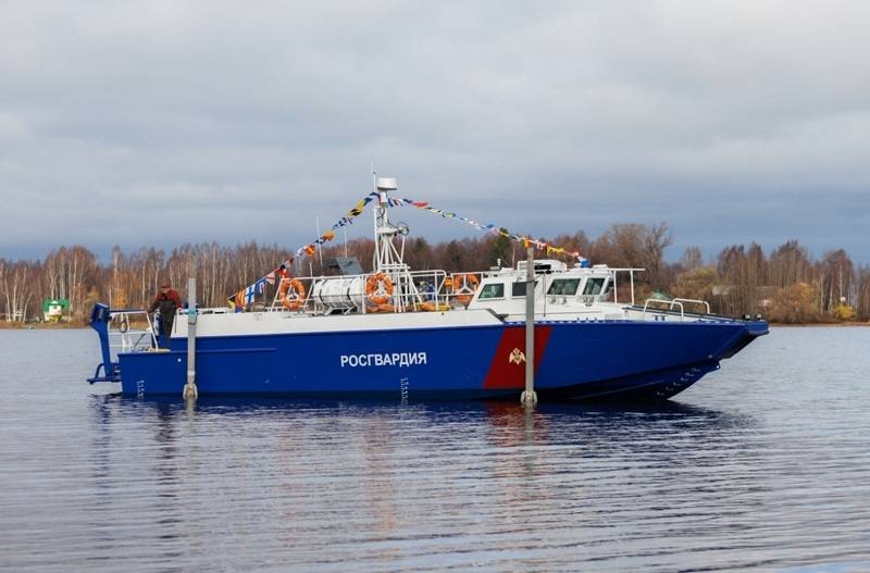Two new BK-16 boat project 02510 entered service Rosgvardii